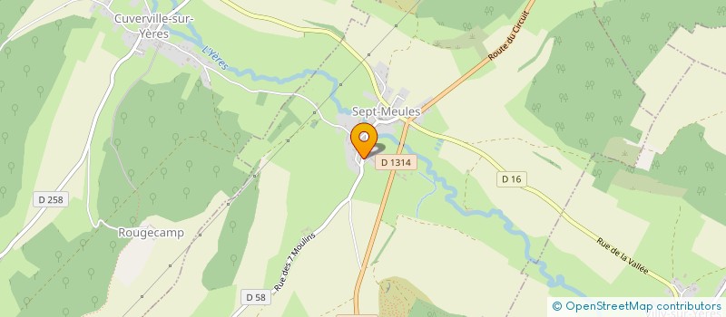 localisation de l'entreprise SCI LUCIOLE  PONTS-ET-MARAIS