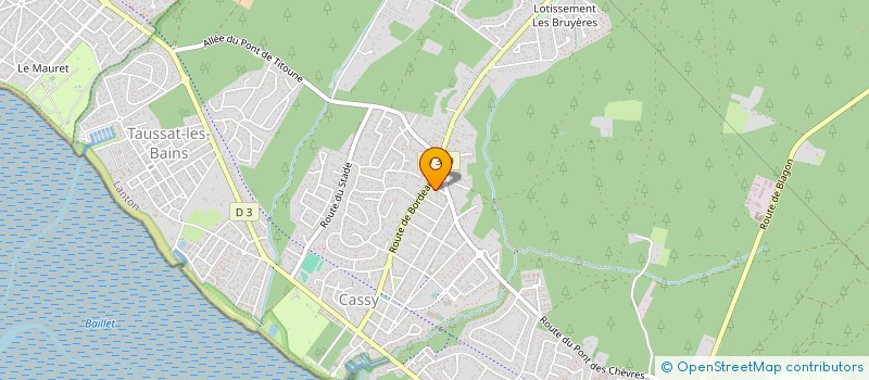 localisation de l'entreprise SCI LUCIOLE  LANTON