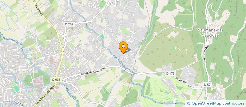 localisation de l'entreprise SCI LUCIOLE  L'ISLE-SUR-LA-SORGUE