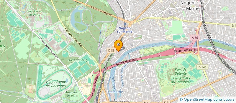 localisation de l'entreprise SCI LUCIVAL  NOGENT-SUR-MARNE