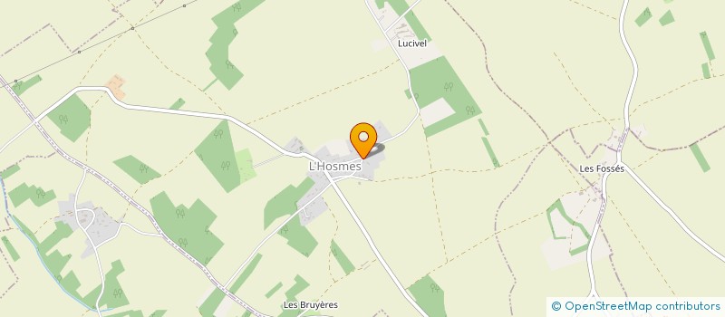 localisation de l'entreprise SCI LUCIVEL  L'HOSMES