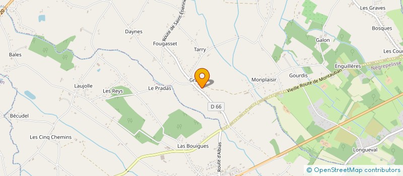 localisation de l'entreprise SCI LUCJES  ALBIAS