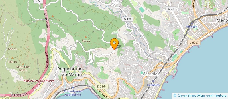 localisation de l'entreprise SCI LUCKY à ROQUEBRUNE-CAP-MARTIN