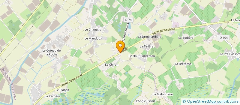 localisation de l'entreprise SCI LUCKY  SAINT-JULIEN-DE-CONCELLES