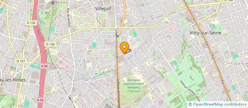 localisation de l'entreprise SCI LUCKY à VILLEJUIF