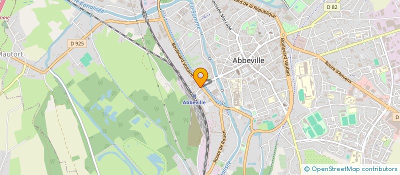 localisation de l'entreprise SCI LUCKY à ABBEVILLE