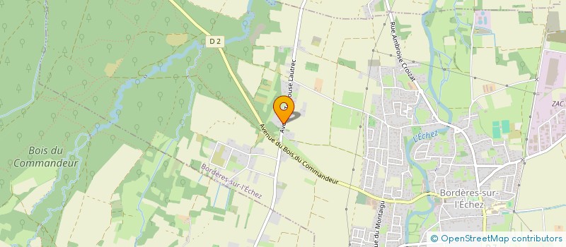 localisation de l'entreprise SCI LUCLA  BORDERES-SUR-L'ECHEZ