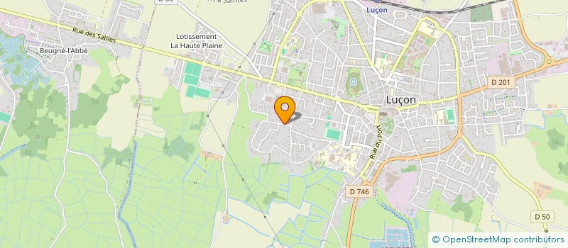 localisation de l'entreprise SCI LUCONOBEN  LUCON