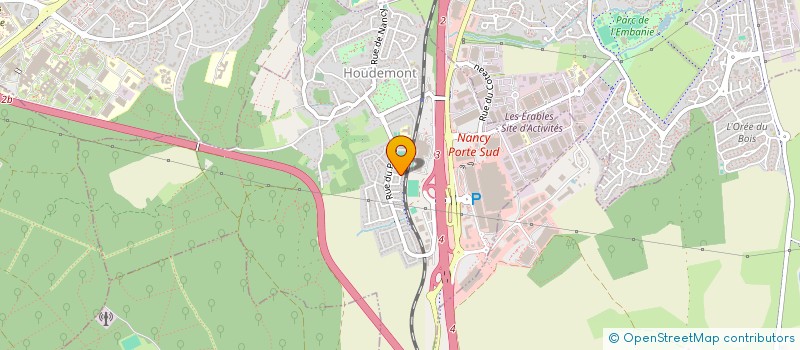 localisation de l'entreprise SCI LUCSON IMMO  HOUDEMONT