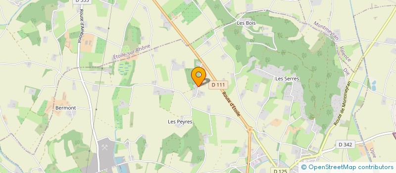 localisation de l'entreprise SCI LUCTIM  MONTOISON