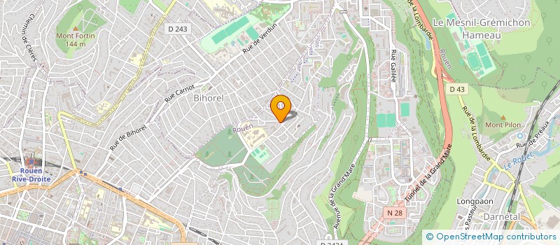 localisation de l'entreprise SCI LUCTOR ET EMERGO à ROUEN