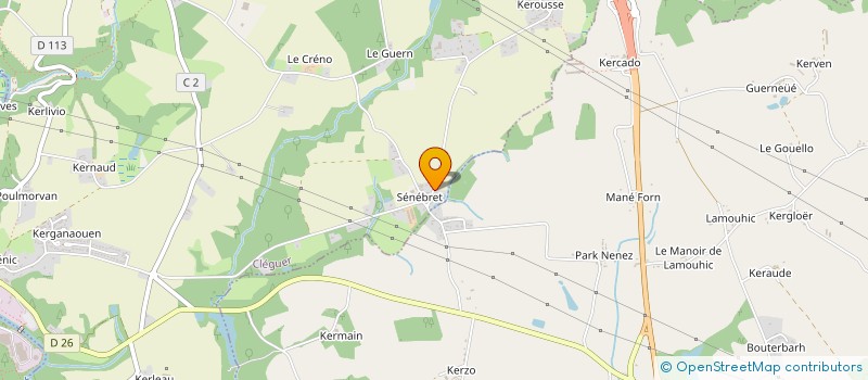 localisation de l'entreprise SCI LUCTYSON  CLEGUER