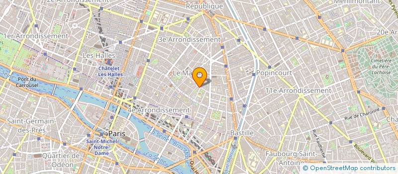 localisation de l'entreprise SCI LUCY  PARIS