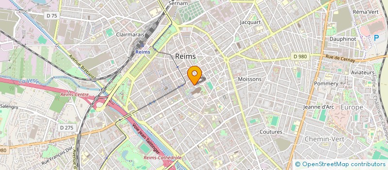 localisation de l'entreprise SCI LUCY  REIMS