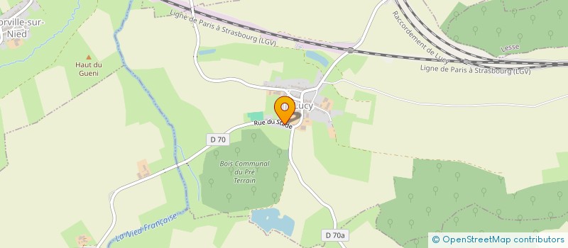 localisation de l'entreprise SCI LUCY  LUCY