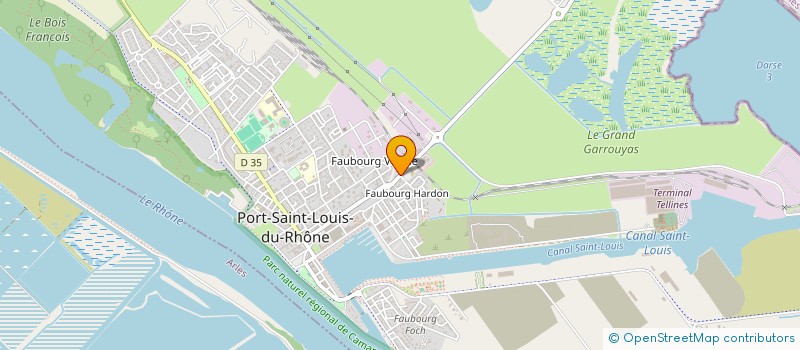 localisation de l'entreprise SCI LUDALEX à PORT-SAINT-LOUIS-DU-RHONE