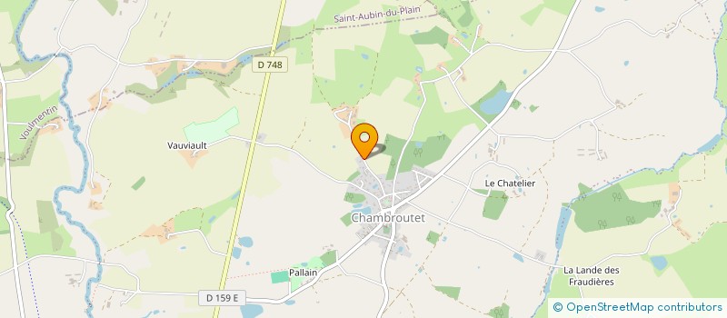 localisation de l'entreprise SCI LUDALEX  BRESSUIRE