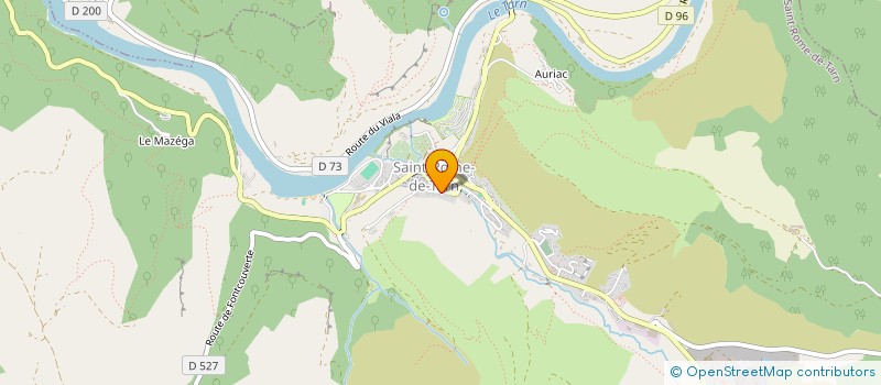 localisation de l'entreprise SCI LUDANA HABITAT  SAINT-ROME-DE-TARN