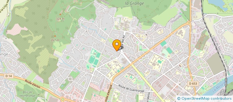 localisation de l'entreprise SCI LUDAUR à THIONVILLE