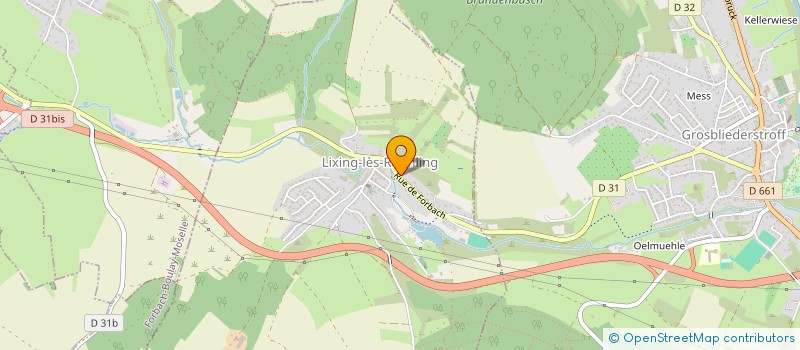 localisation de l'entreprise SCI LUDE  LIXING-LES-ROUHLING