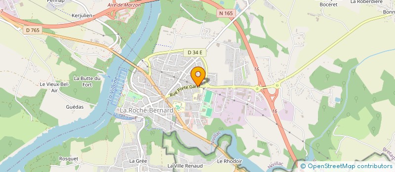 localisation de l'entreprise SCI LUDELO  NIVILLAC