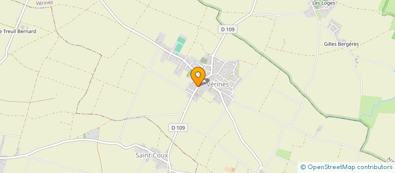 localisation de l'entreprise SCI LUDESSE  VERINES