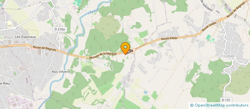 localisation de l'entreprise SCI LUDI  SAINT-PRIVAT-DES-VIEUX