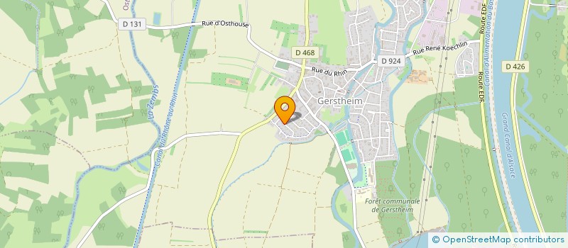 localisation de l'entreprise SCI LUDIIMMO  GERSTHEIM