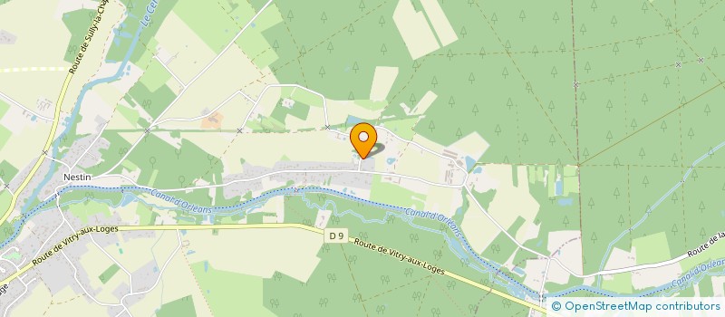 localisation de l'entreprise SCI LUDINE à FAY-AUX-LOGES