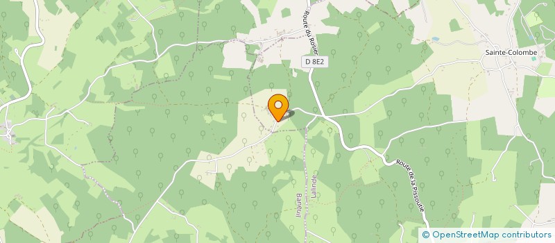 localisation de l'entreprise SCI LUDINEL  BANEUIL