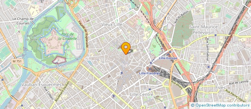 localisation de l'entreprise SCI LUDIVINE 2611 à LILLE