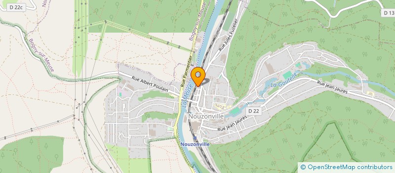 localisation de l'entreprise SCI LUDIVINE THOMAS  NOUZONVILLE