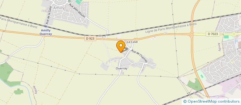 localisation de l'entreprise SCI LUDO à AMILLY