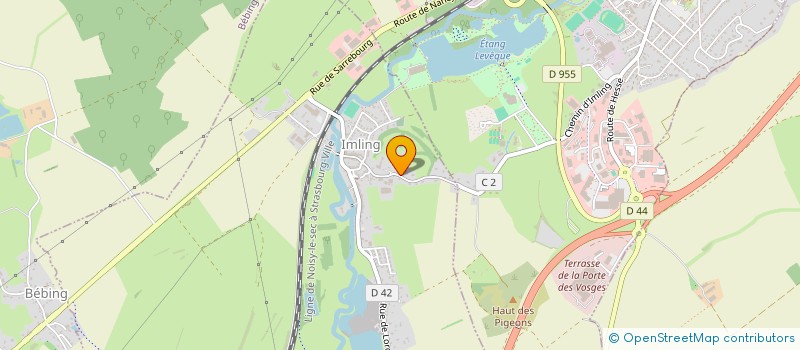 localisation de l'entreprise SCI LUDOGUI  IMLING