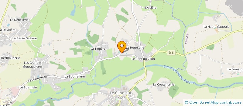 localisation de l'entreprise SCI LUDOGWEN  PORNIC