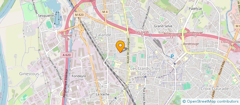localisation de l'entreprise SCI LUDOLINE 31 à TOULOUSE