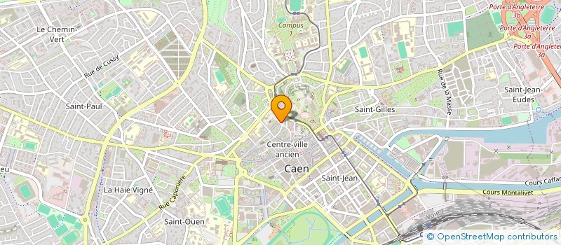 localisation de l'entreprise SCI LUDOMARY à CAEN