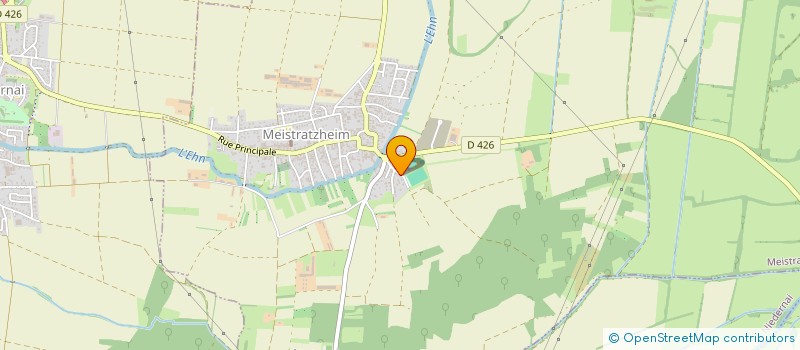 localisation de l'entreprise SCI LUDOMAT  MEISTRATZHEIM