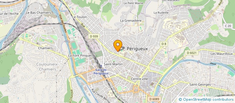 localisation de l'entreprise SCI LUDOVIC TRARIEUX à PERIGUEUX