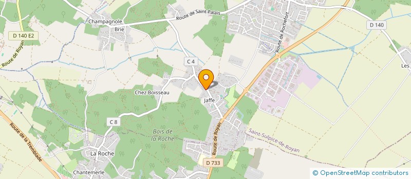 localisation de l'entreprise SCI LUDOVINA  SAINT-SULPICE-DE-ROYAN