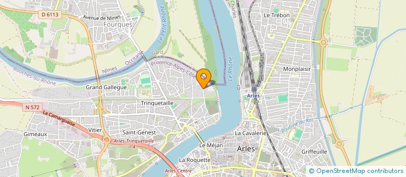 localisation de l'entreprise SCI LUDU  ARLES