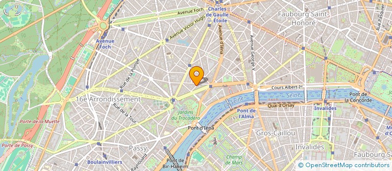 localisation de l'entreprise SCI LUDUN à PARIS