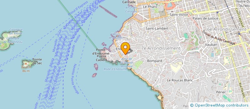 localisation de l'entreprise SCI LUDWIG à MARSEILLE