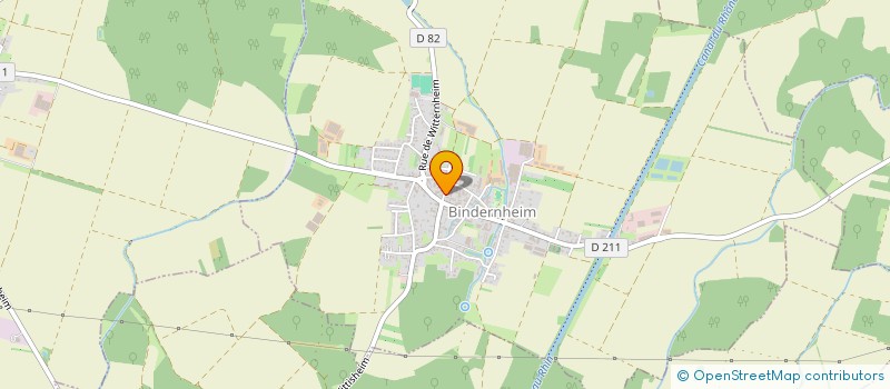 localisation de l'entreprise SCI LUDWIG  BINDERNHEIM