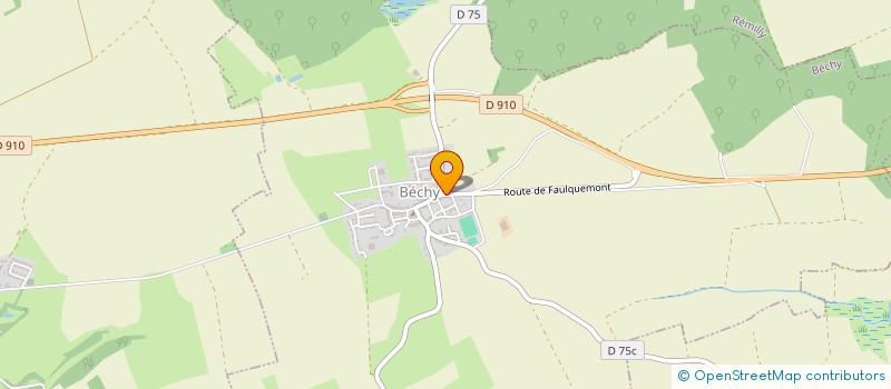 localisation de l'entreprise SCI LUFAJU  BECHY