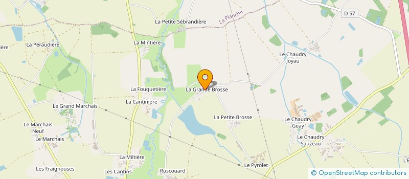 localisation de l'entreprise SCI LUFLAMI CORMERAIS IMMO  VIEILLEVIGNE