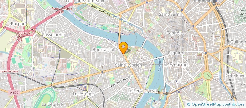 localisation de l'entreprise SCI LUFRE à TOULOUSE