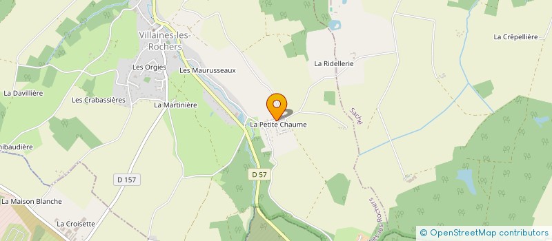 localisation de l'entreprise SCI LUGABART  VILLAINES LES ROCHERS