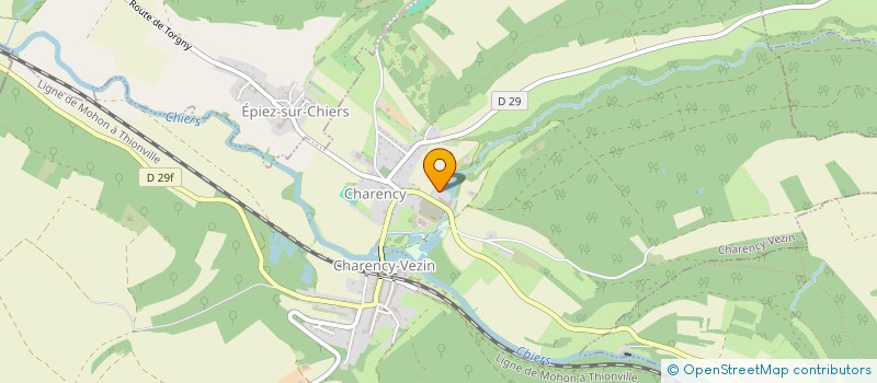 localisation de l'entreprise SCI LUGEC  CHARENCY-VEZIN