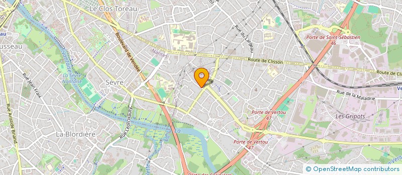 localisation de l'entreprise SCI LUGEL  VERTOU